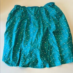 Stylish Teal Polka Dot Skort by Sparkle Skirt athletic